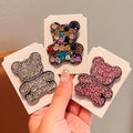 3-piece set of bear hairpins (finished product)