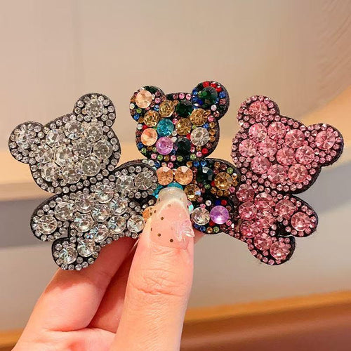 3-piece set of bear hairpins (finished product)