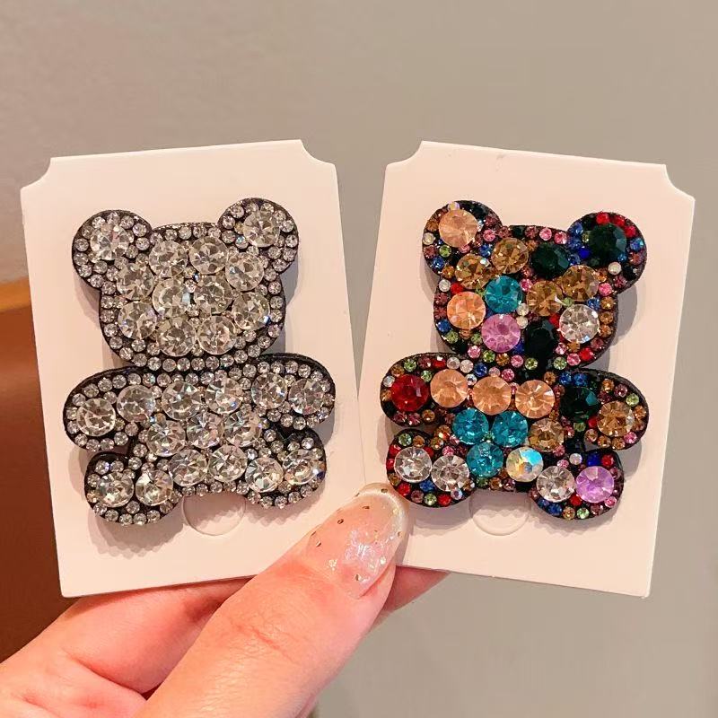 3-piece set of bear hairpins (finished product)
