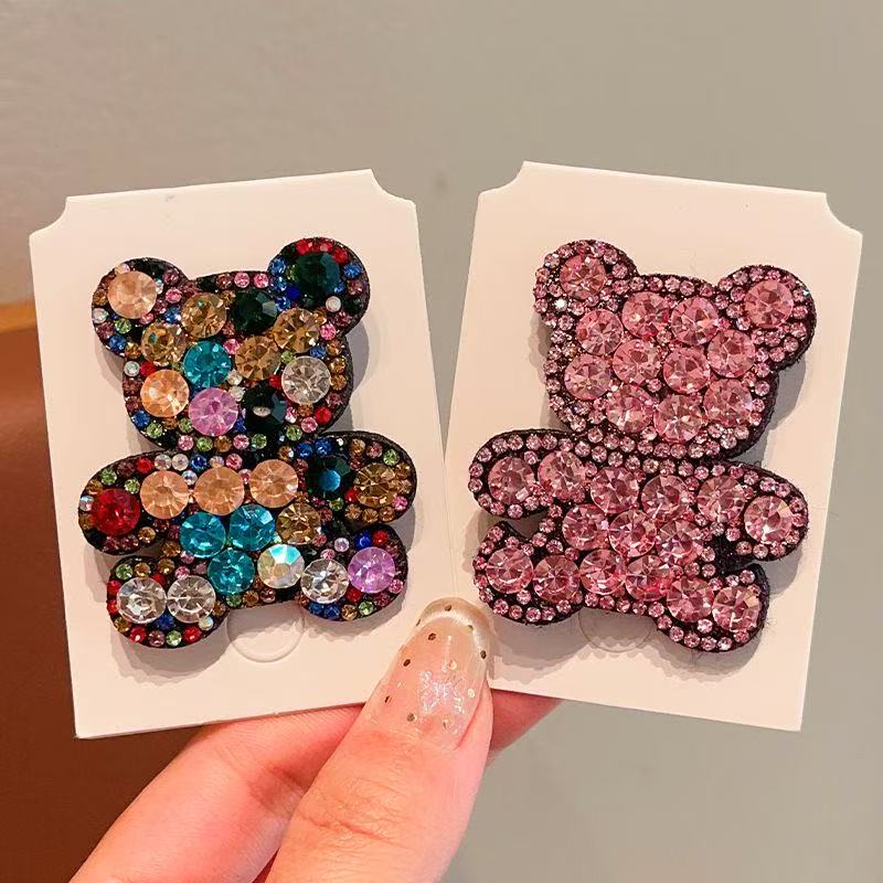 3-piece set of bear hairpins (finished product)