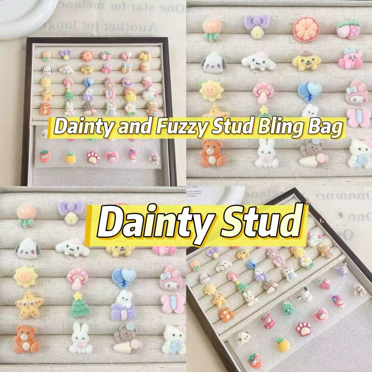 Dainty and Fuzzy Stud- Blind Bag